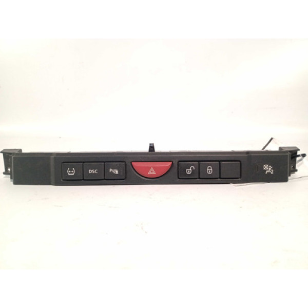 Botão Pisca Alerta Dsc Off Ré Trava Range Rover Sport 2008 Preto