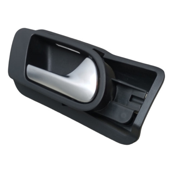 Maçaneta Int Dianteira Direita Vw Tiguan 200cv 2010 2011 14 Prata Dianteira