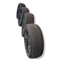 Jogo Roda Pneu Q3 Vittoria London Aro 20  Preto
