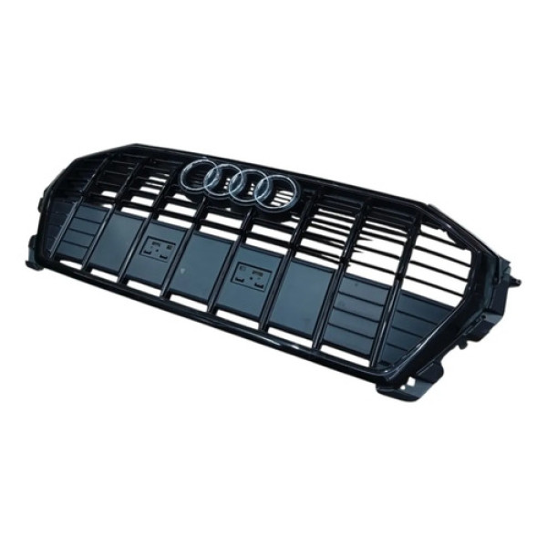Grade Frontal Para-choque Dianteiro Audi Q3 Tfsi 2021 2022 Preto Ok