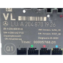 Modulo Porta Dianteira Esquerda Merceses C350 2009 2010 2011 Preto