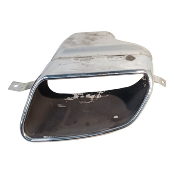 Ponteira Cromado Esquerdo Volvo Xc60 T6 3.0t 2013 2014 Prata