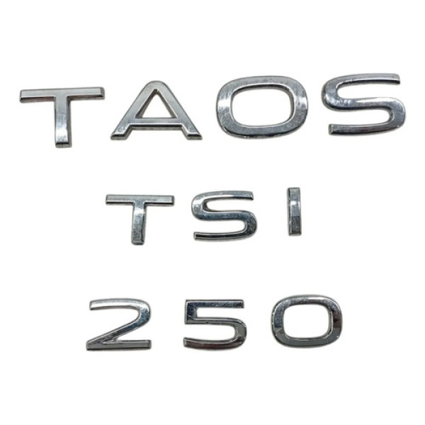 Letreiro Tampa Traseira Volkswagen Taos 2023