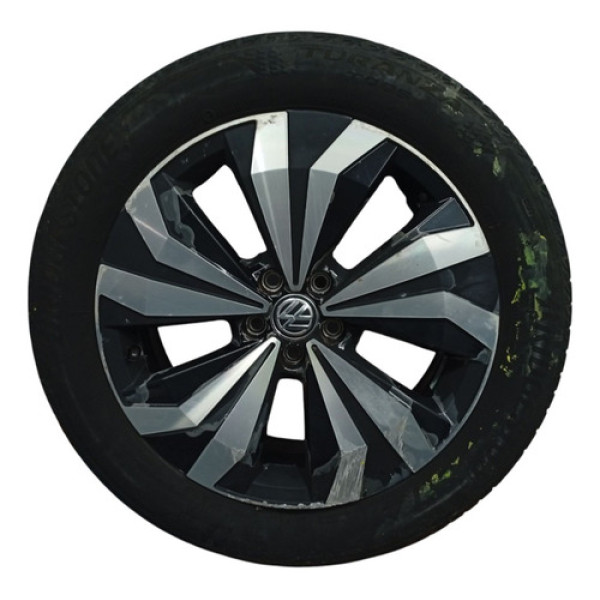 Roda Pneu 205 55 17 Volkswagen Tcross 2020 2021 Preto