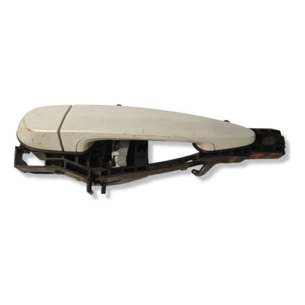 Macaneta Externa Traseira Esquerda Bmw 320i 2014 2016 Branco Traseira