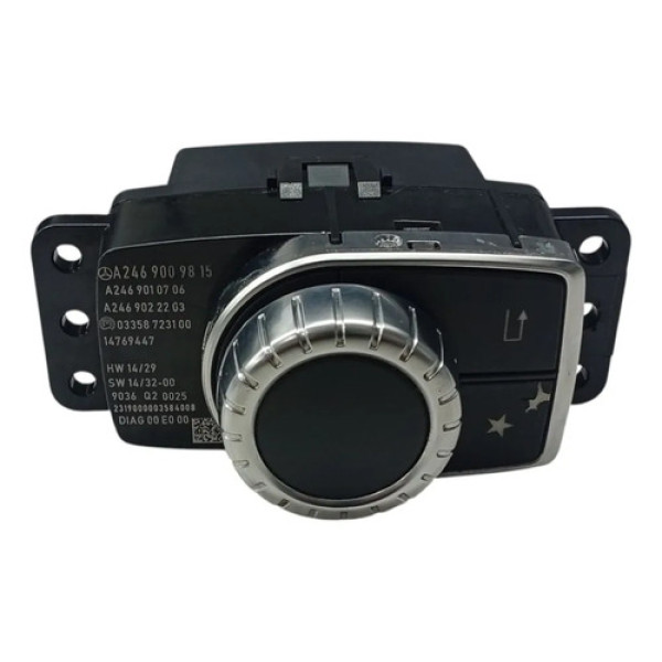 Botão Comando Radio Multimídia Mercedes Gla200 1.6 T 2019