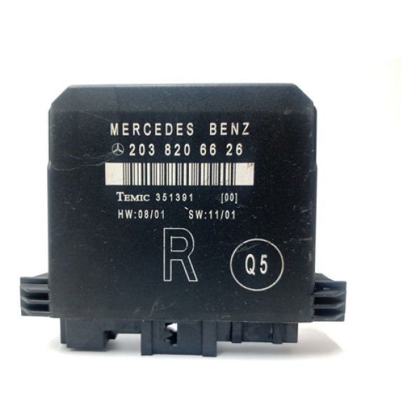 Módulo Controle Vidro Traseiro Esquerdo Mercedes C180 2003