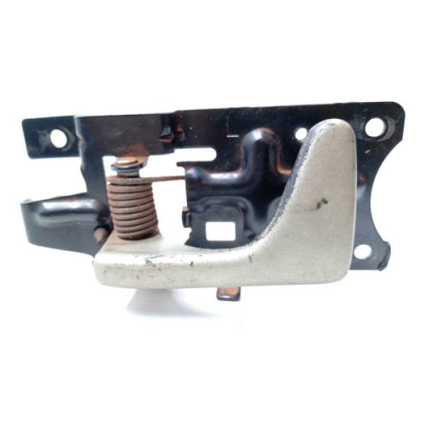 Maçaneta Interna Traseira Esquerda Freelander 1 2003 2004  Preto Traseira