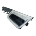 Puxador Porta Comando Vidro Tras Direito Gm Captiva 2009 10 Preto