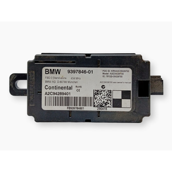 Módulo Antena Bmw 320i 2014 2015 2016 2017  Preto