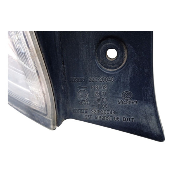 Lanterna Esquerda  Subaru Forester Lx 2008 2009 Detalhe  Esquerdo/motorista Ok