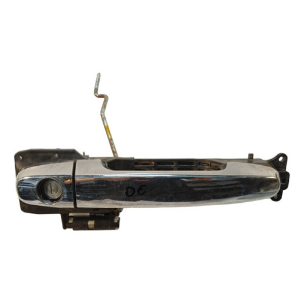 Maçaneta Externa Dianteira Esquerda Toyota Rav4 2009 2011  Prata Dianteira