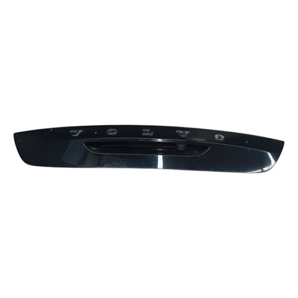Aplique Tampa Traseira Volvo V40 2015 2016 2017 Preto