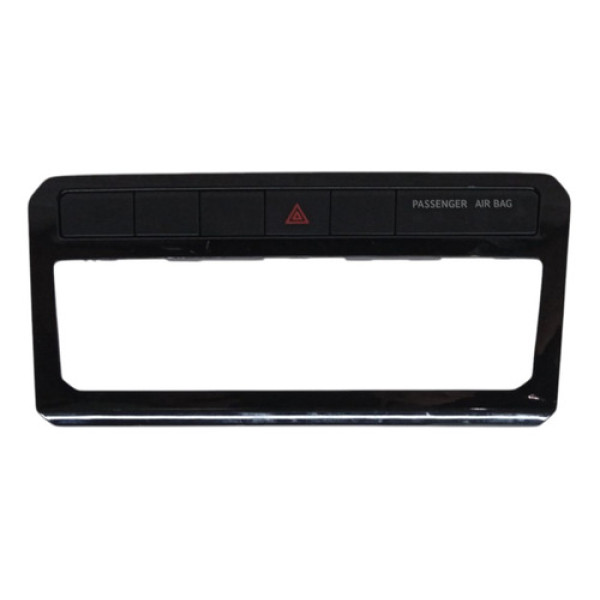 Botão Pisca Alerta Moldura Volkswagen T-cross 1.0t 2023 2024 Preto