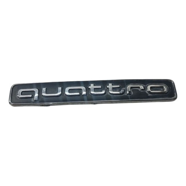 Emblema Quattro Tampa Traseiro Audi Q3 Sportback 2.0 2025 Preto