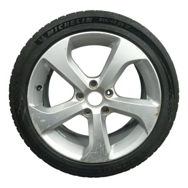 Roda Brooklyn Vw Golf Gti 2014 225 45 R17 Riscada Pneu Ruim
