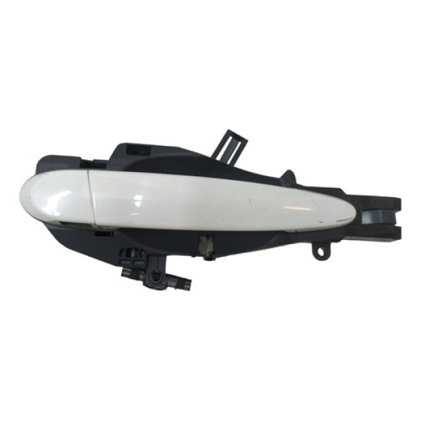 Maçaneta Externa Traseira Direita Bmw X1 2012 2013  Branco Traseira
