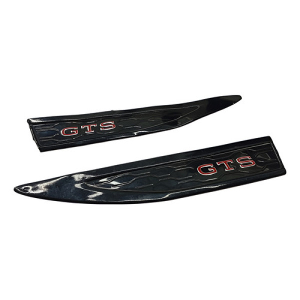 Par Emblema Paralma Volkswagen Polo Gts 2021 2022 Detalhe