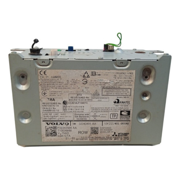 Módulo Rádio Volvo Xc60 T8 2.0t Plug In 2021 2022 Ok
