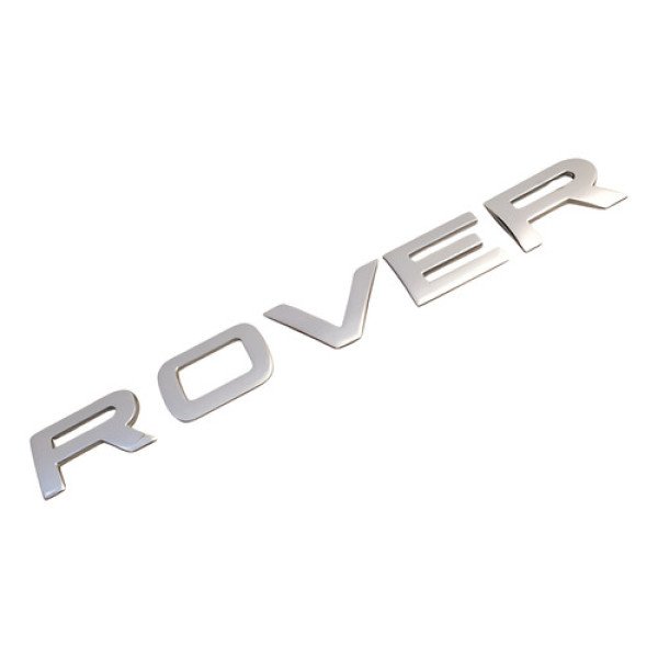 Emblema Letreiro Tampa Traseira Land Rover Evoque 2015 2016  Prata
