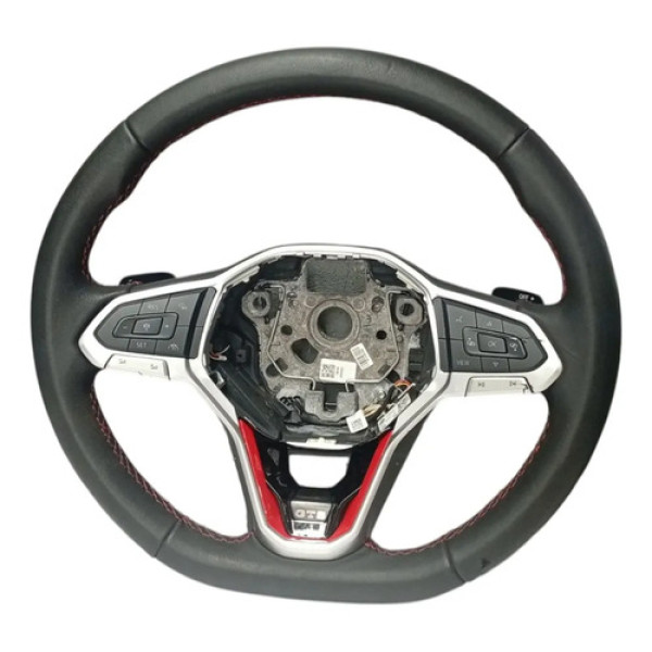 Volante Comando Volkswagen Nivus Gts 1.4 T 2026 Detalhe Preto