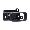 Alavanca Banco Tras Esq Mitsubishi Lancer Ralliart 2011 2012 Preto Traseira