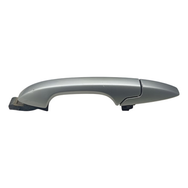 Maçaneta Externa Porta Tras Esq Honda Crv Lx 2.0 2010 2011 Prata Traseira
