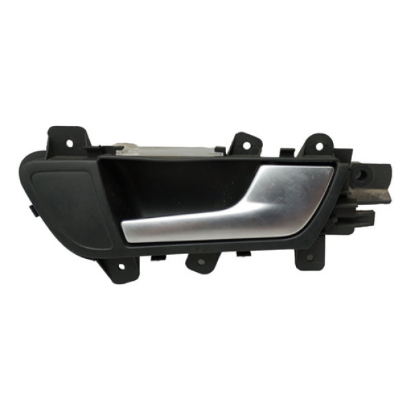 Maçaneta Interna Dianteira Direita Audi A4 2009 2010 2011  Prata Dianteira