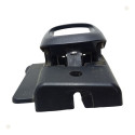 Alavanca Banco Tras Esq Mitsubishi Lancer Ralliart 2011 2012 Preto Traseira