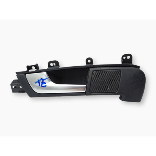 Maçaneta Interna Traseira Esquerda Audi A3 Sportback 2010 12 Preto Traseira