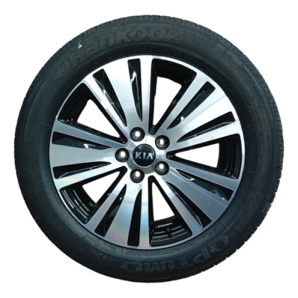 Roda Pneu Bom 235 55 19 Kia Sportage Ex 2.0 2015 Cinza
