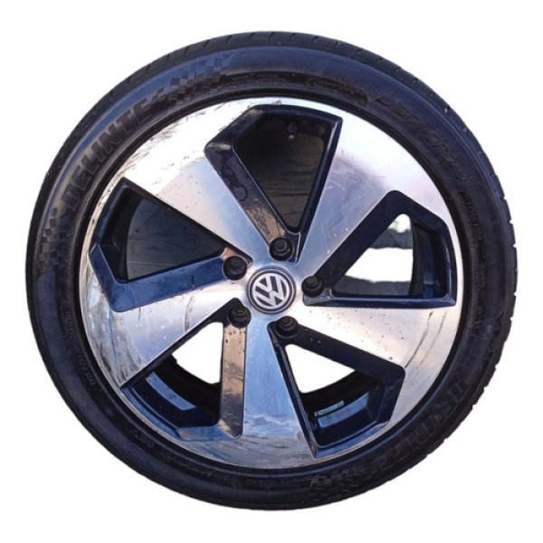 Roda Paralelo Vw Golf 225 45 Zr18  Prata