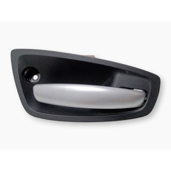 Maçaneta Interna Traseira Direita Bmw 120i 2006 2008 2010  Prateado Traseira