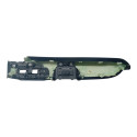 Acabamento Botão Porta Diant Dir Honda Crv Lx 2.0 2010 2011 Preto