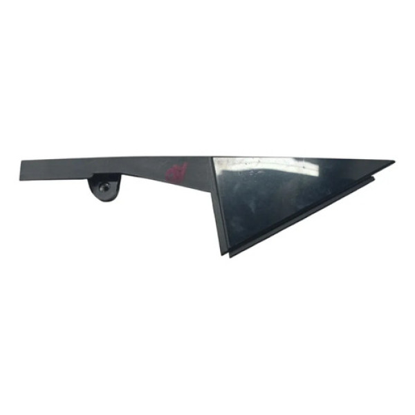Moldura Externa Porta Traseira Esquerda Vw Nivus 2021 Preto