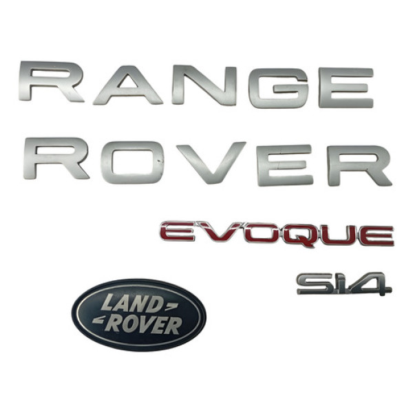 Emblema Letreiro Tampa Traseira L Rover Evoque Dynamic 2014
