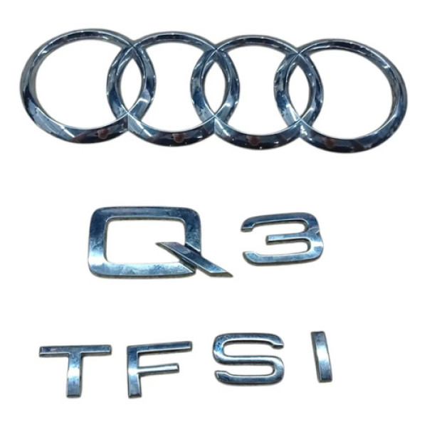 Emblema Letreiro Tampa Traseira Audi Q3 2016 2017