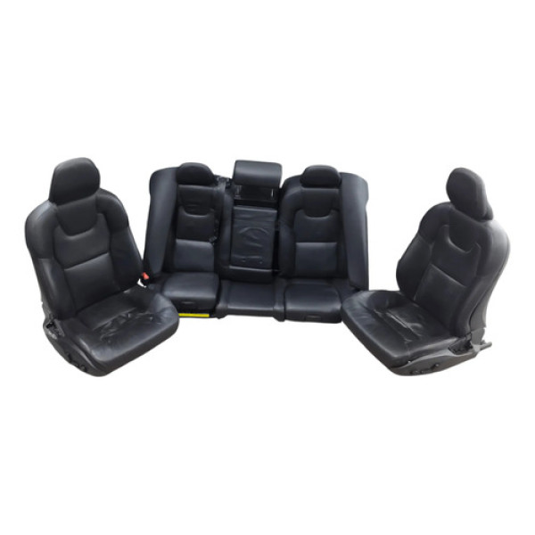 Jogo Banco Couro Volvo Xc60 2.0t T5 Momentum 2019 Preto