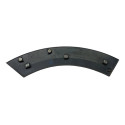 Aplique Porta Tras Esq Mini Cooper Countryman 1.6 T 2011 Preto