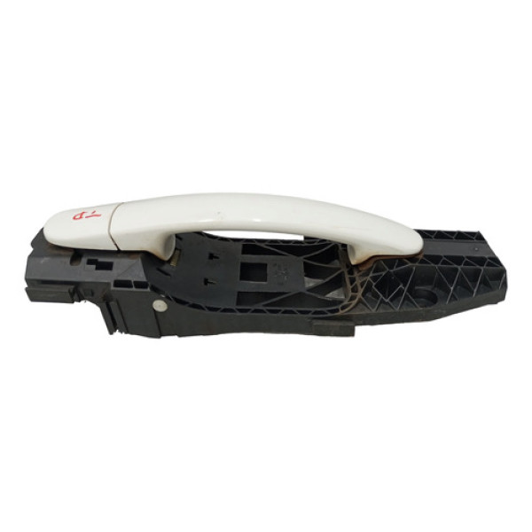 Maçaneta Externa Traseira Direita Vw Jetta Tsi 2012 2014 Branco Traseira