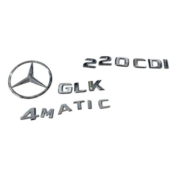 Letreiro Emblema Tampa Traseira Mercedes Glk 2014 2015
