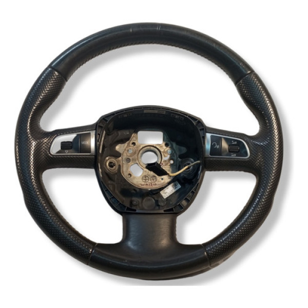 Volante Direção Comando Borboleta Audi A4 2011 2012  Preto