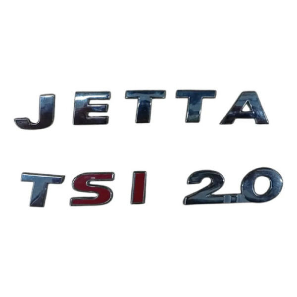 Letreiro Tampa Traseira Volkswagen Jetta 2014