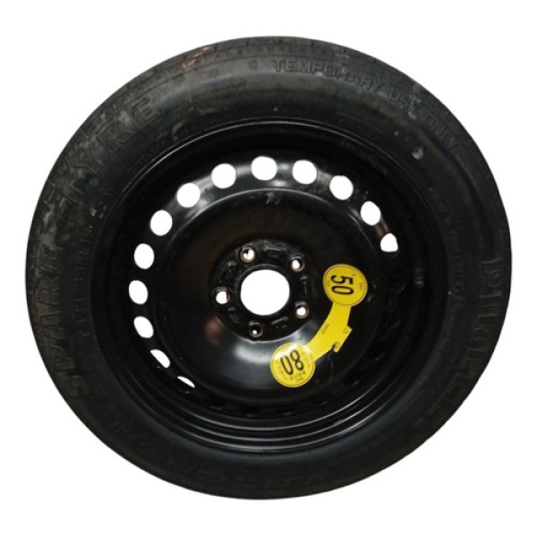 Roda Pneu Estepe Fino 0km Volvo C30 2011 2012 125 85 R16 Preto