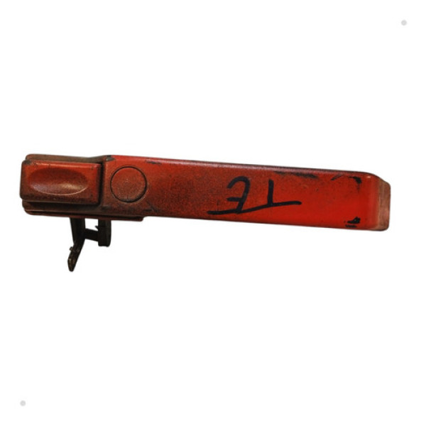 Maçaneta Externa Porta Tras Esq Land Rover Defender 2000 Vermelho Traseira