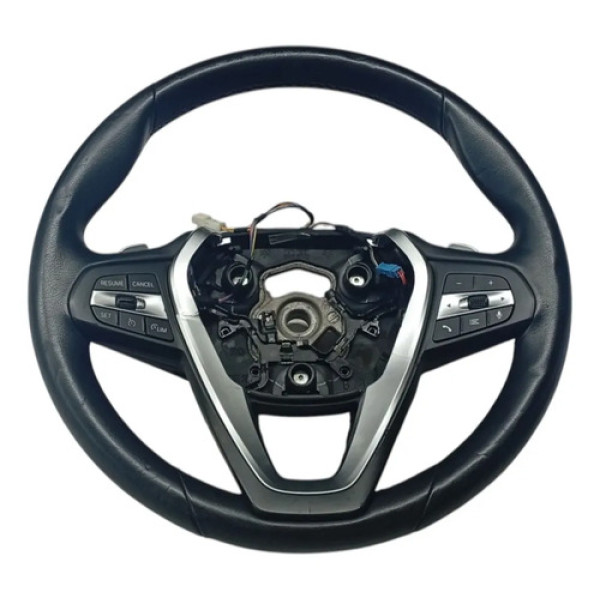 Volante Motorista Comando Bmw 320i 2022 2023 Preto
