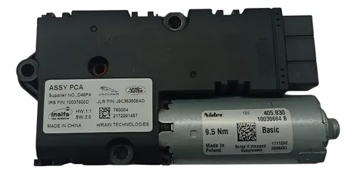 Motor Teto Solar Jaguar E Pace P250 Awd 2.0 2018