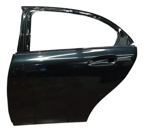 Porta Traseira Esquerda Mercedes A200 1.6 T 2015 Traseira Esquerdo Preto