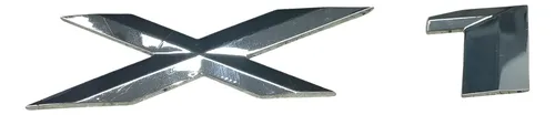 Kit Emblema Letreira Tampa Tras Bmw X1 Xdrive 2.0 T N20 2013