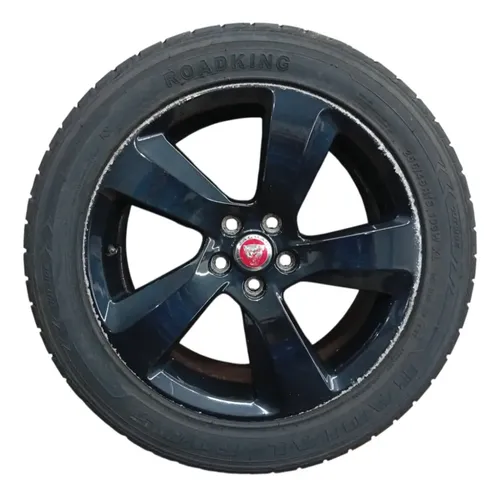 Roda Pneu Meia Vida 255 45 18 Jaguar Xf Prestige 2.0 T 2017 Preto